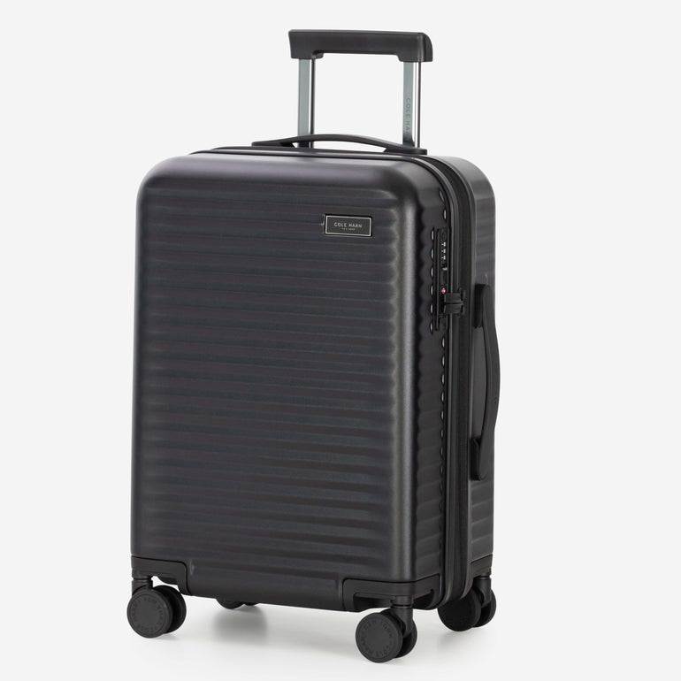 Cole Haan Luggage DNA Black Cole Haan Traverse Series Premium Hardside Carry-On Luggage