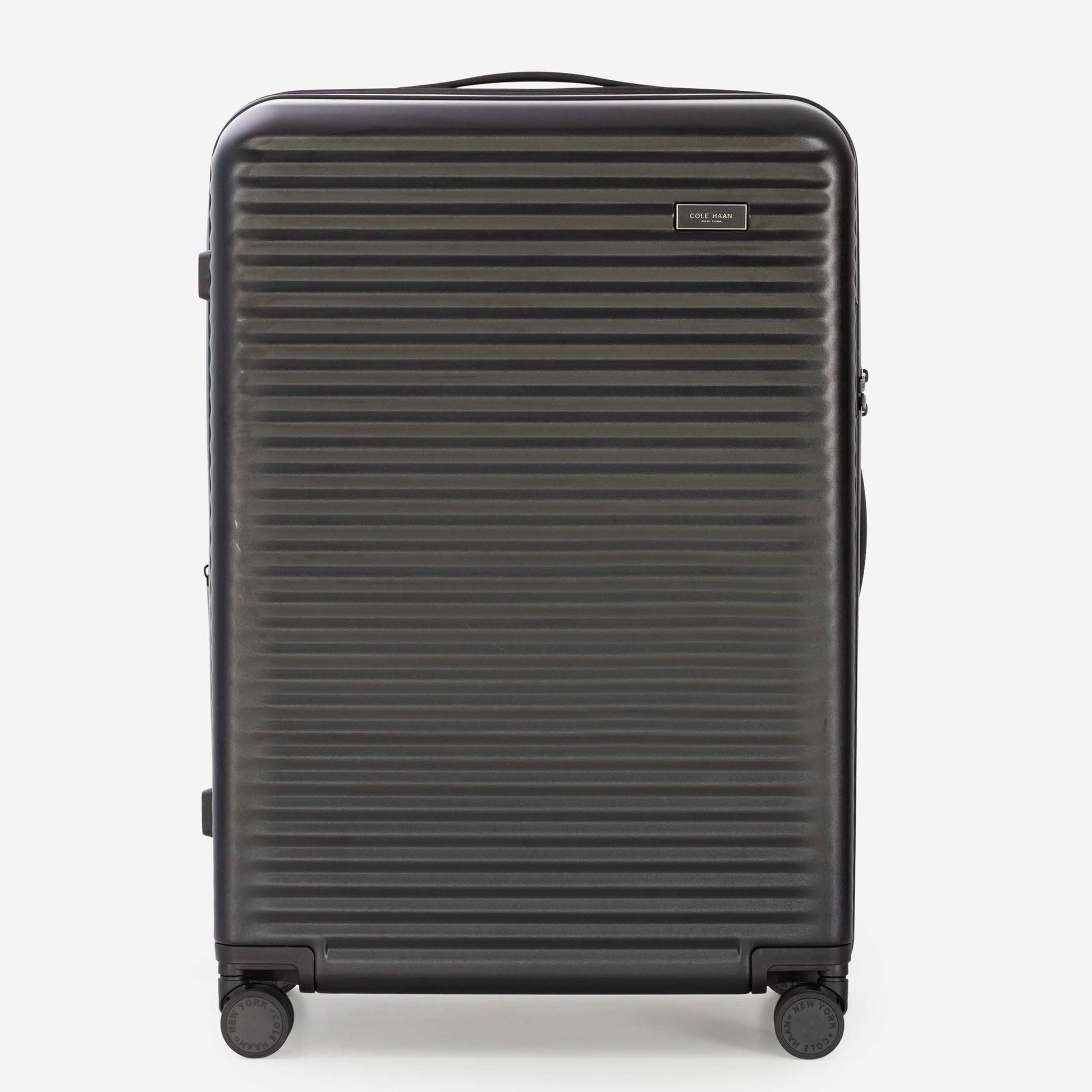 Cole Haan Luggage DNA Black Cole Haan Traverse Series Premium Hardside Large Checked Luggage