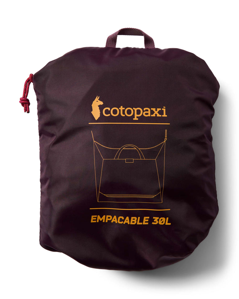 Cotopaxi Tote Bag Acai Cotopaxi Empacable 30L Tote - Acai