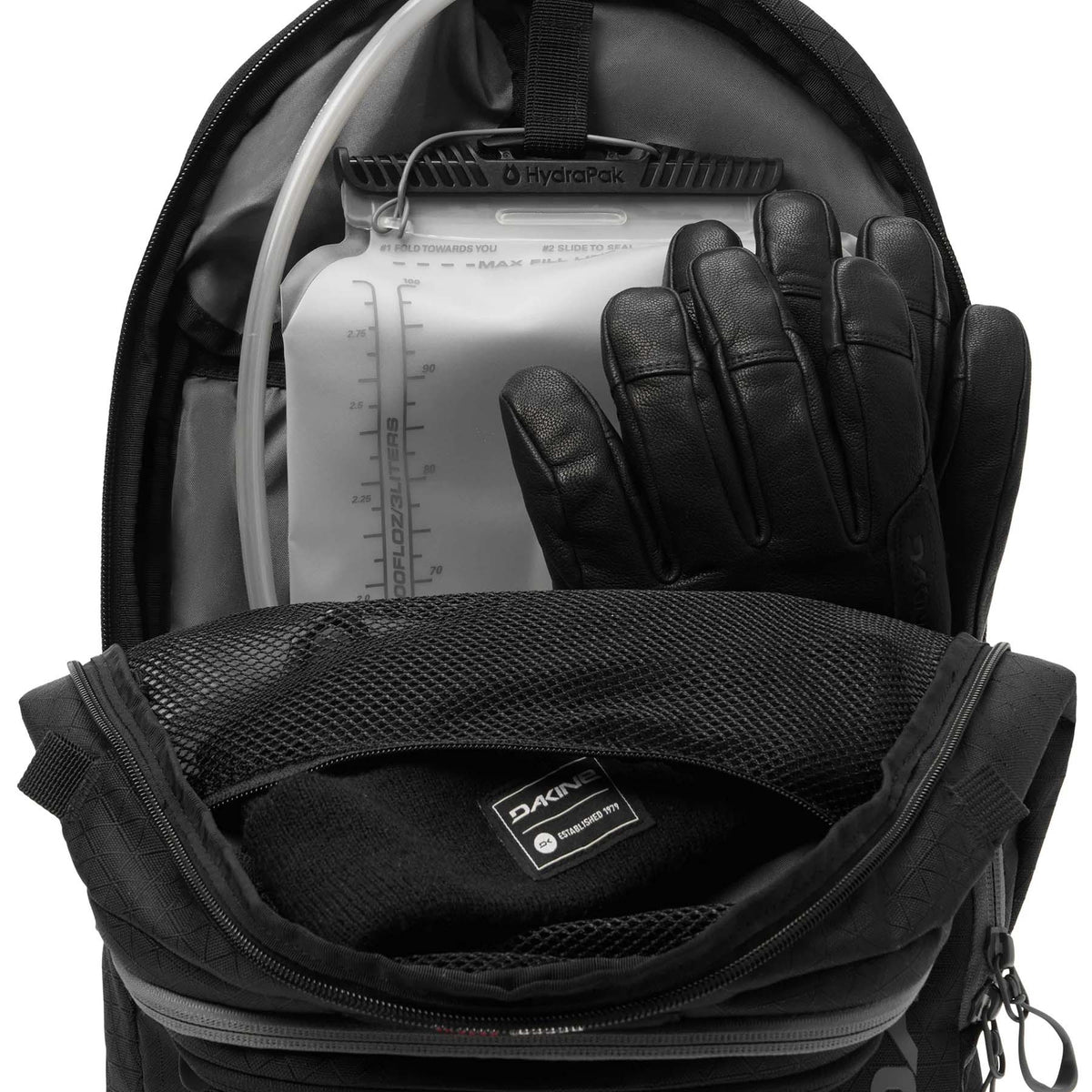 Dakine Backpacks Black Dakine Heli 2.0 Pro Backpack 20L - Black