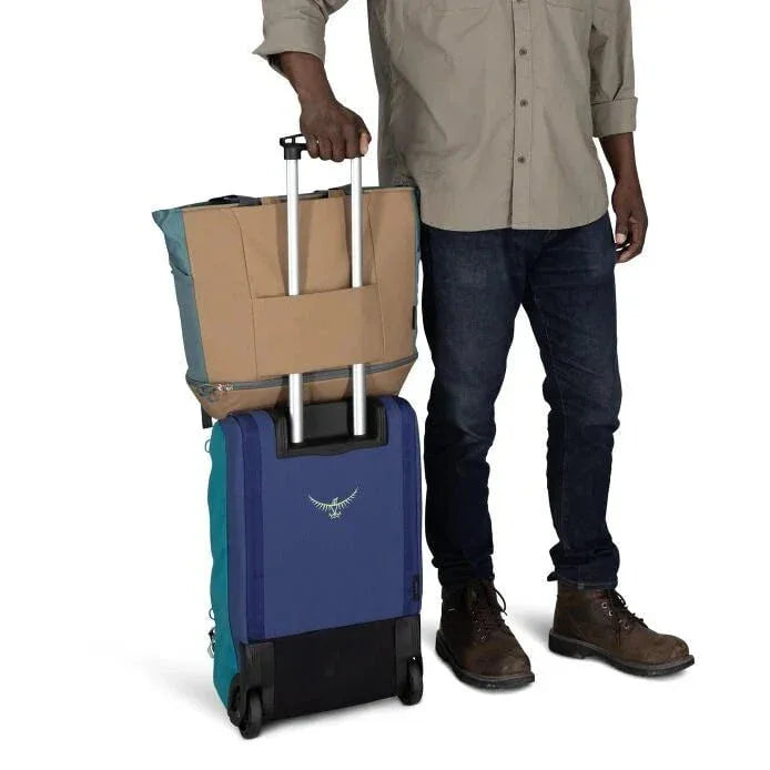 Osprey Daylite Grand sac fourre-tout convertible - Cascade Blue/Latte Brown