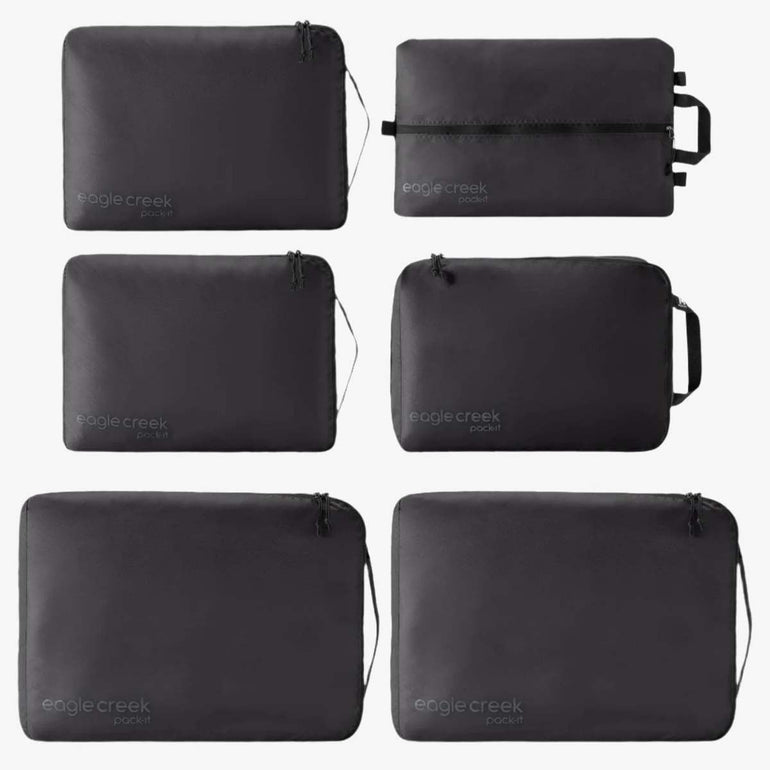 Eagle Creek Travel Accessories Black Eagle Creek Pack-It Isolate Extended Stay Set
