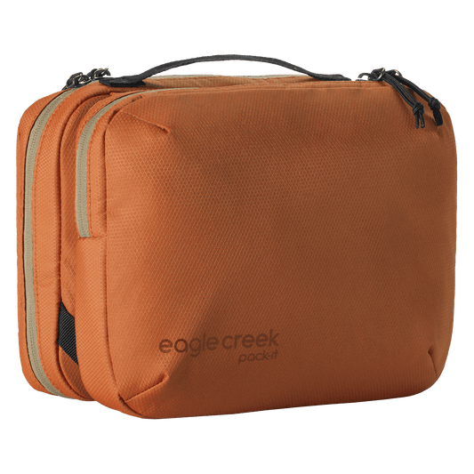 Eagle Creek Travel Accessories Mandarin Eagle Creek Pack-It Trifold Toiletry Kit - Mandarin