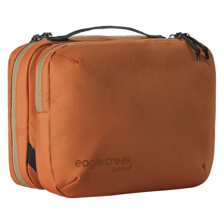 Eagle Creek Travel Accessories Mandarin Eagle Creek Pack-It Trifold Toiletry Kit - Mandarin