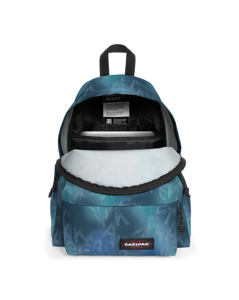 Eastpak Backpacks Letter Dye Dark Blue/Dark Aqua Eastpak Day Pak'r - Letter Dye Dark Blue/Dark Aqua