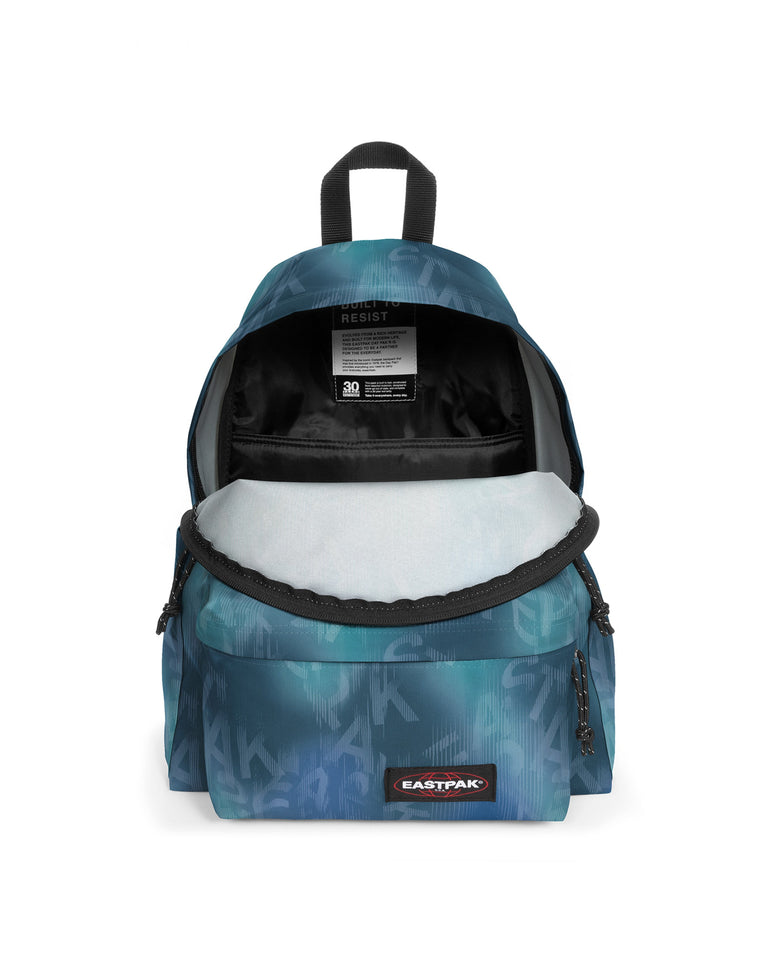 Eastpak Backpacks Letter Dye Dark Blue/Dark Aqua Eastpak Day Pak'r - Letter Dye Dark Blue/Dark Aqua