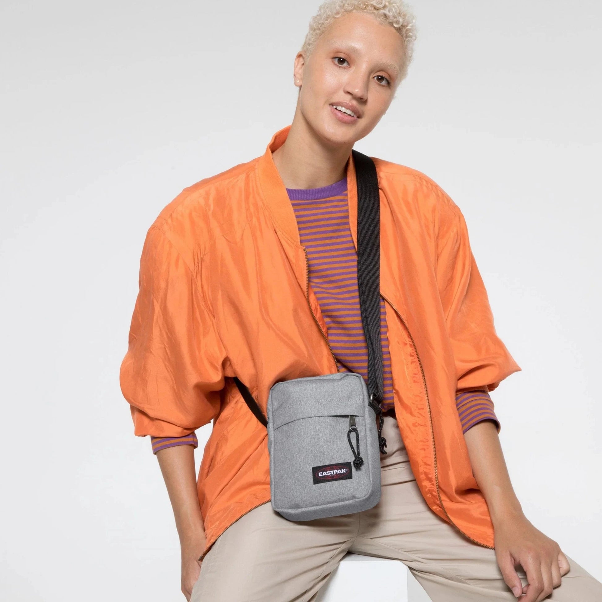 Eastpak Cross-Body Bag Fig Purple Eastpak The One - Fig Purple