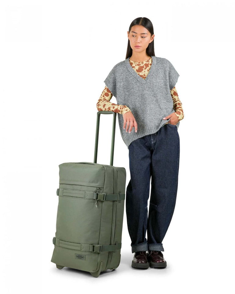 Eastpak Luggage Monotone Khaki Eastpak Transit'R M - Monotone Khaki