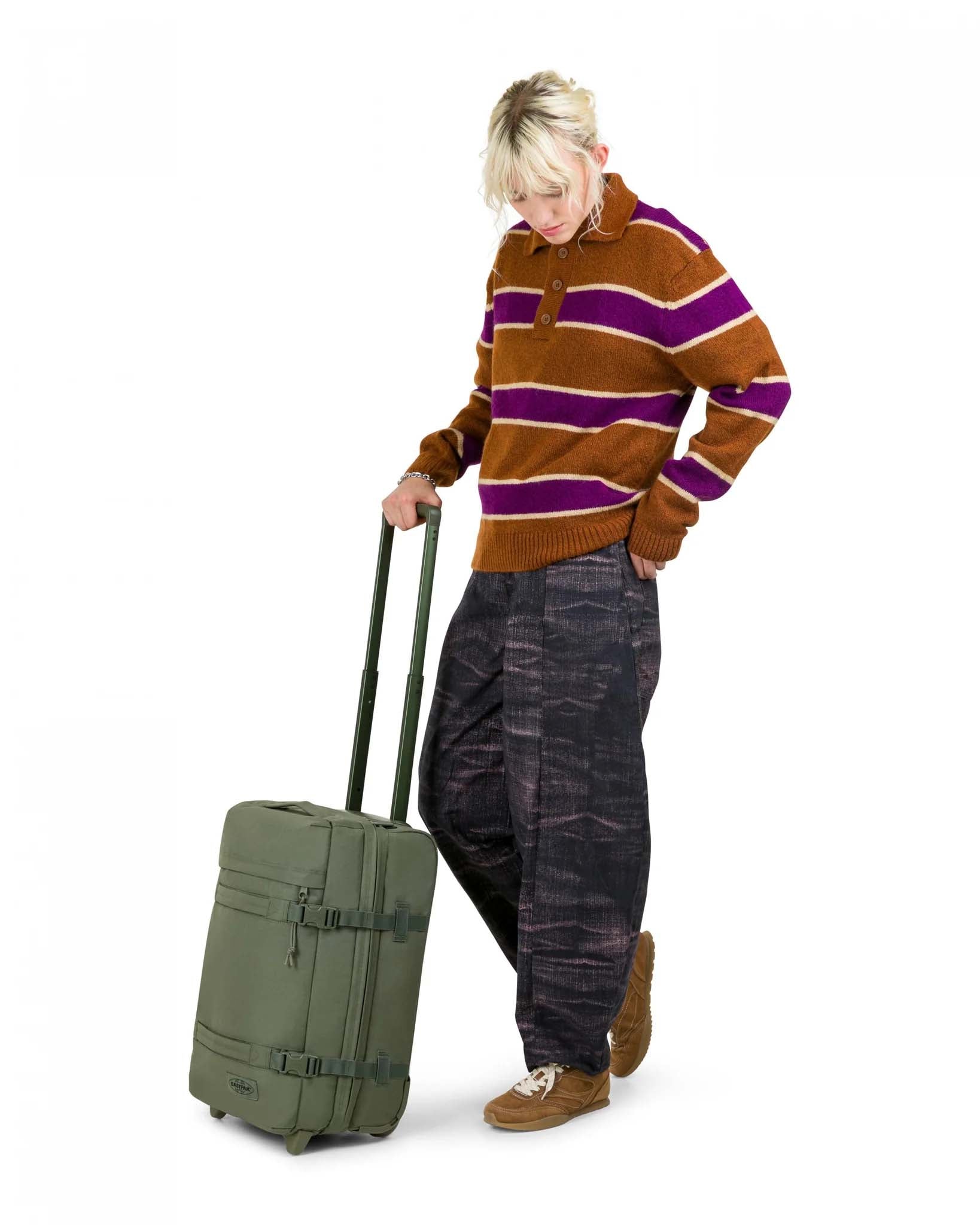 Eastpak Luggage Monotone Khaki Eastpak Transit'R S - Monotone Khaki