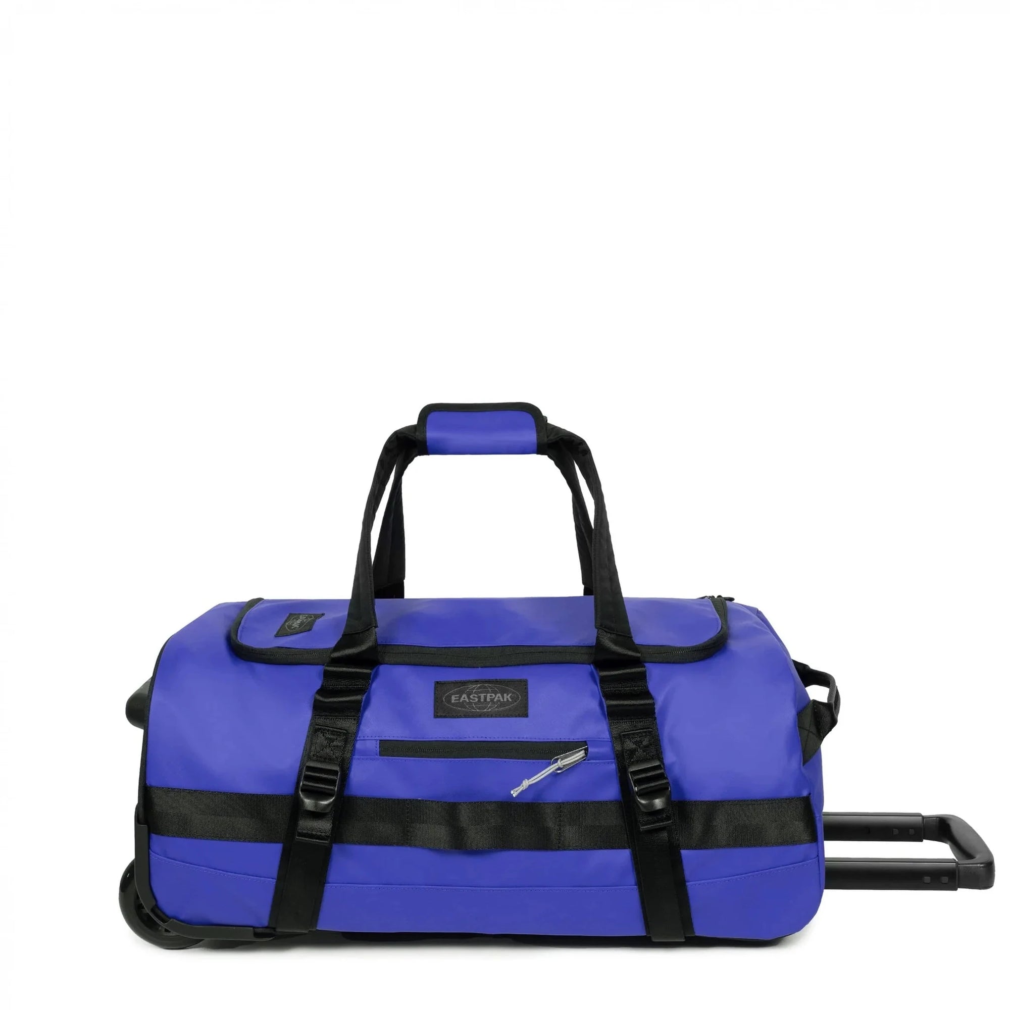 Eastpak Wheeled Duffle Tarp Blue Eastpak Duffel Pack Wheel S - Tarp Blue