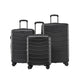 Explorer Luggage Black Explorer Flex 3-Piece Expandabe Luggage Set