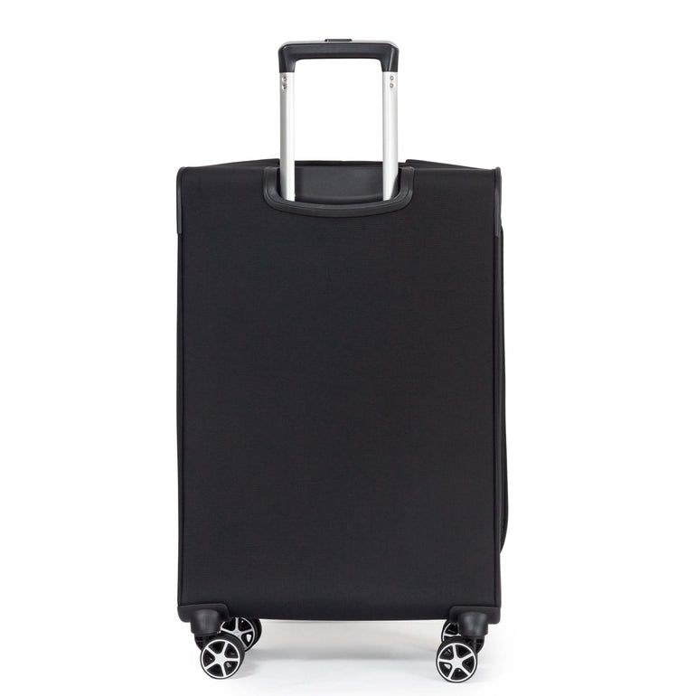 Explorer Luggage Black Explorer Onyx Expandable 3-Piece Luggage Set