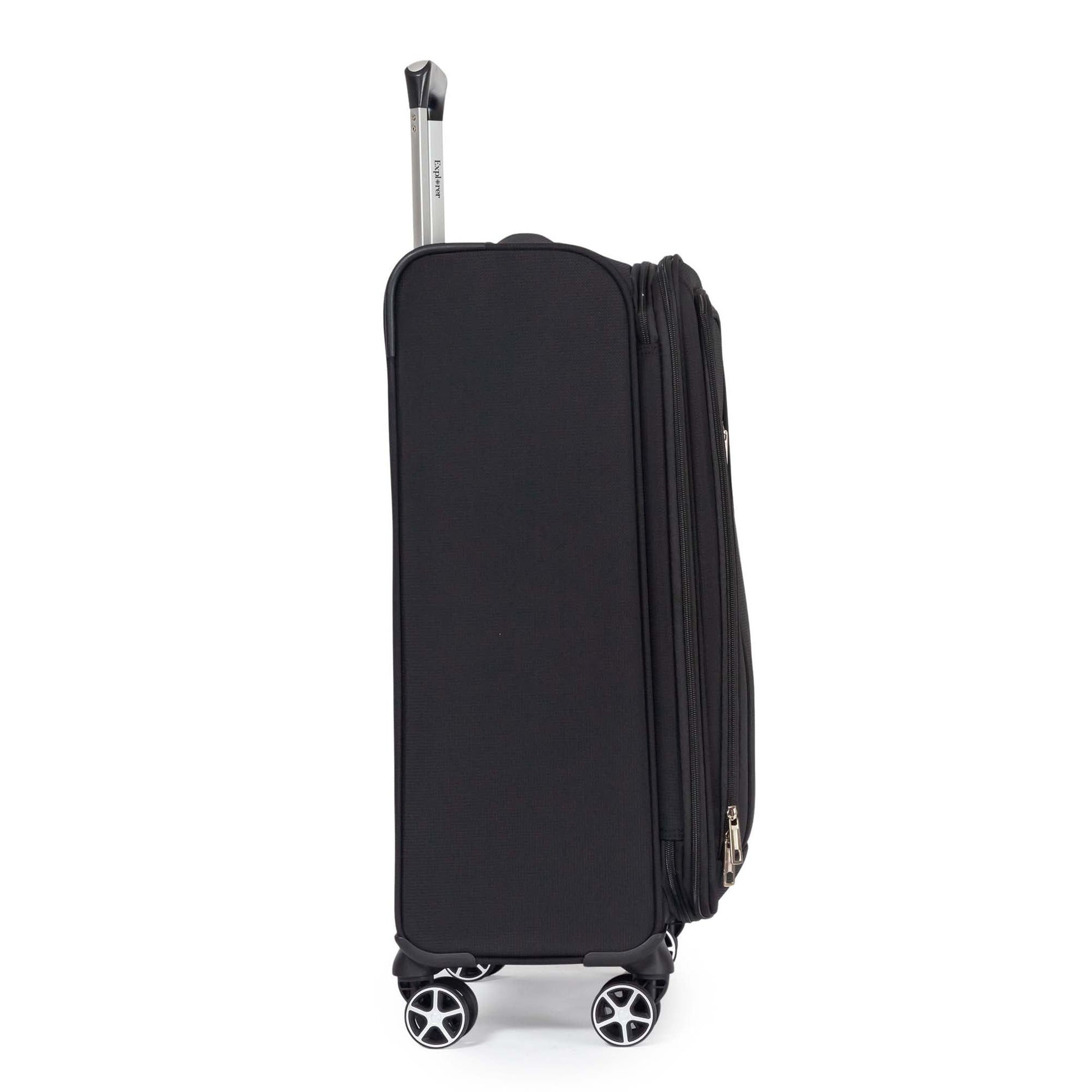 Explorer Luggage Black Explorer Onyx Expandable 3-Piece Luggage Set