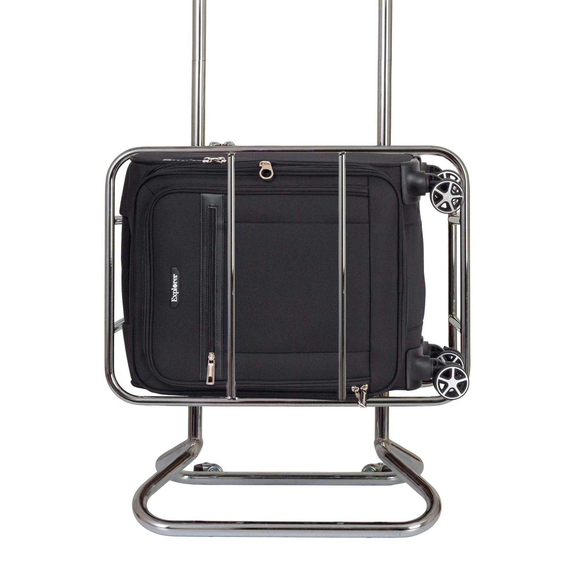 Explorer Luggage Black Explorer Onyx Expandable 3-Piece Luggage Set