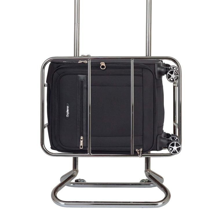 Explorer Luggage Black Explorer Onyx Expandable 3-Piece Luggage Set