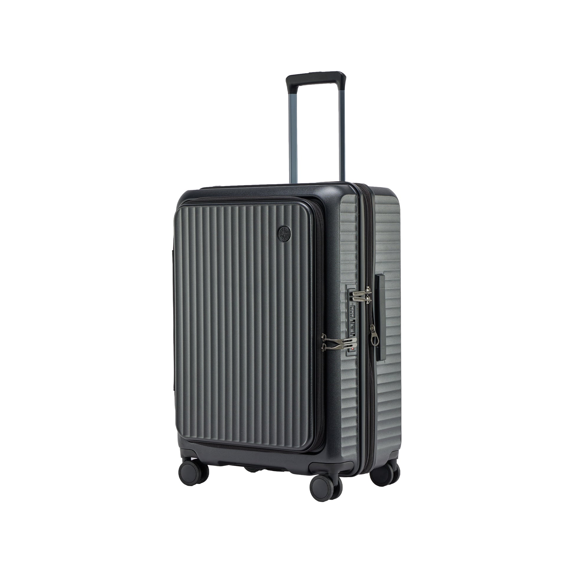 Explorer Luggage Black Explorer Terra Expandable Carry-On Luggage