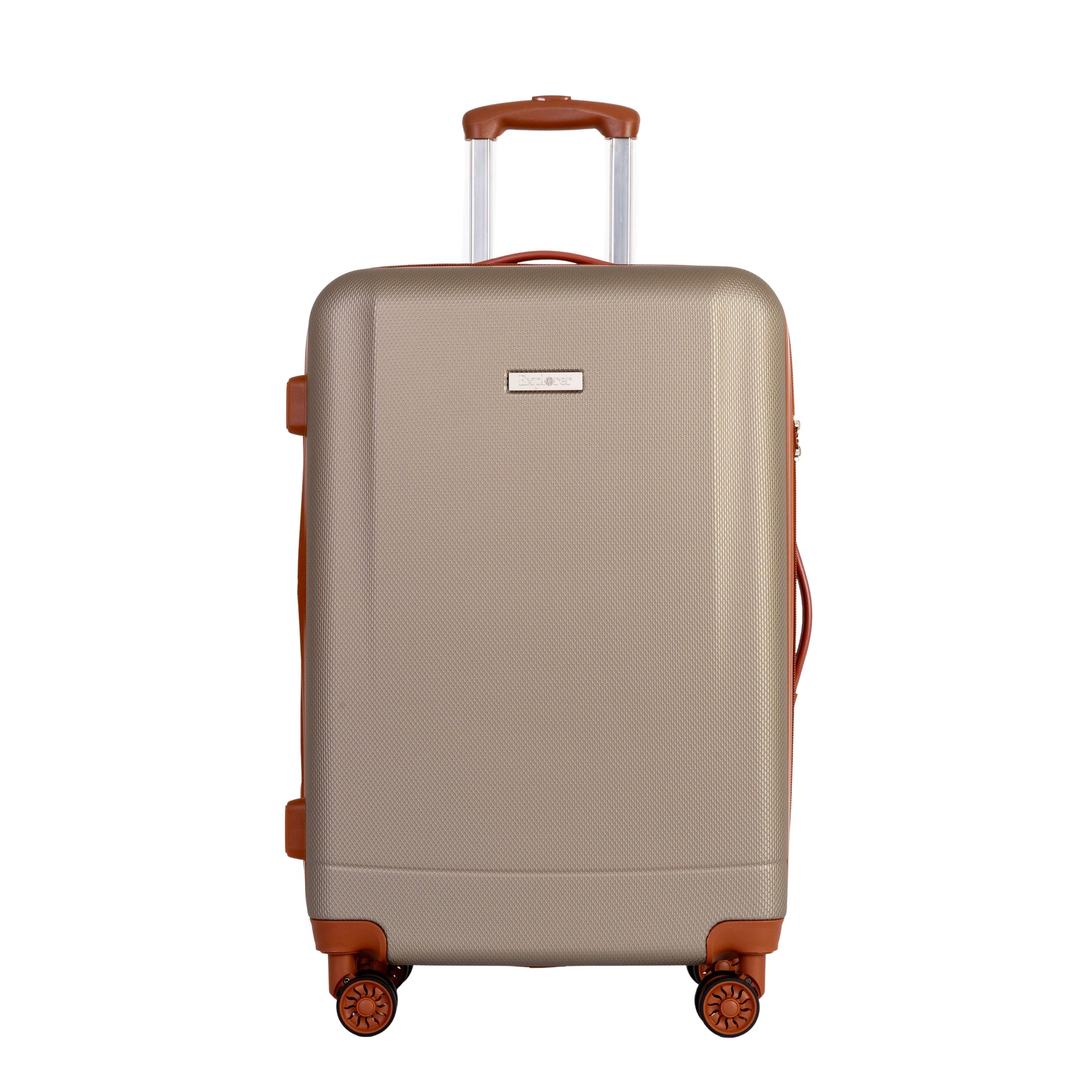 Explorer Luggage Champagne Explorer First Class Expandable Medium Luggage