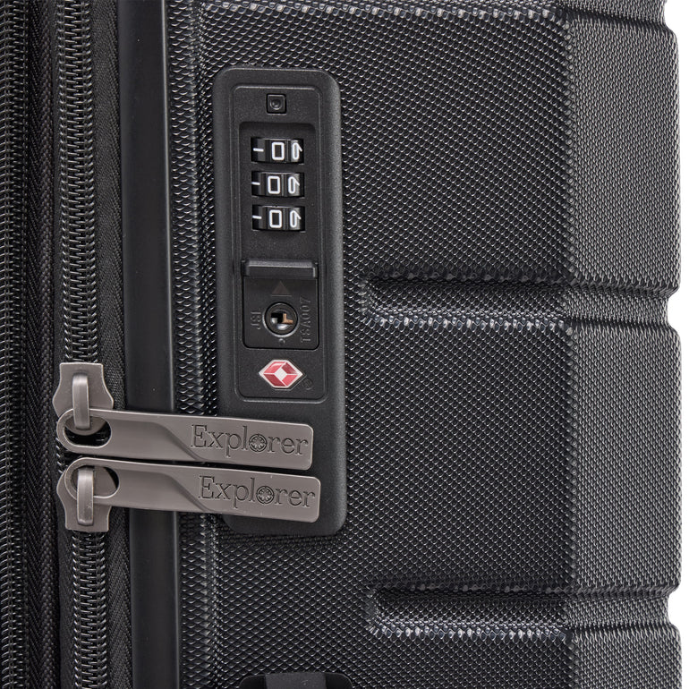 Explorer Luggage Explorer Flex 3-Piece Expandabe Luggage Set