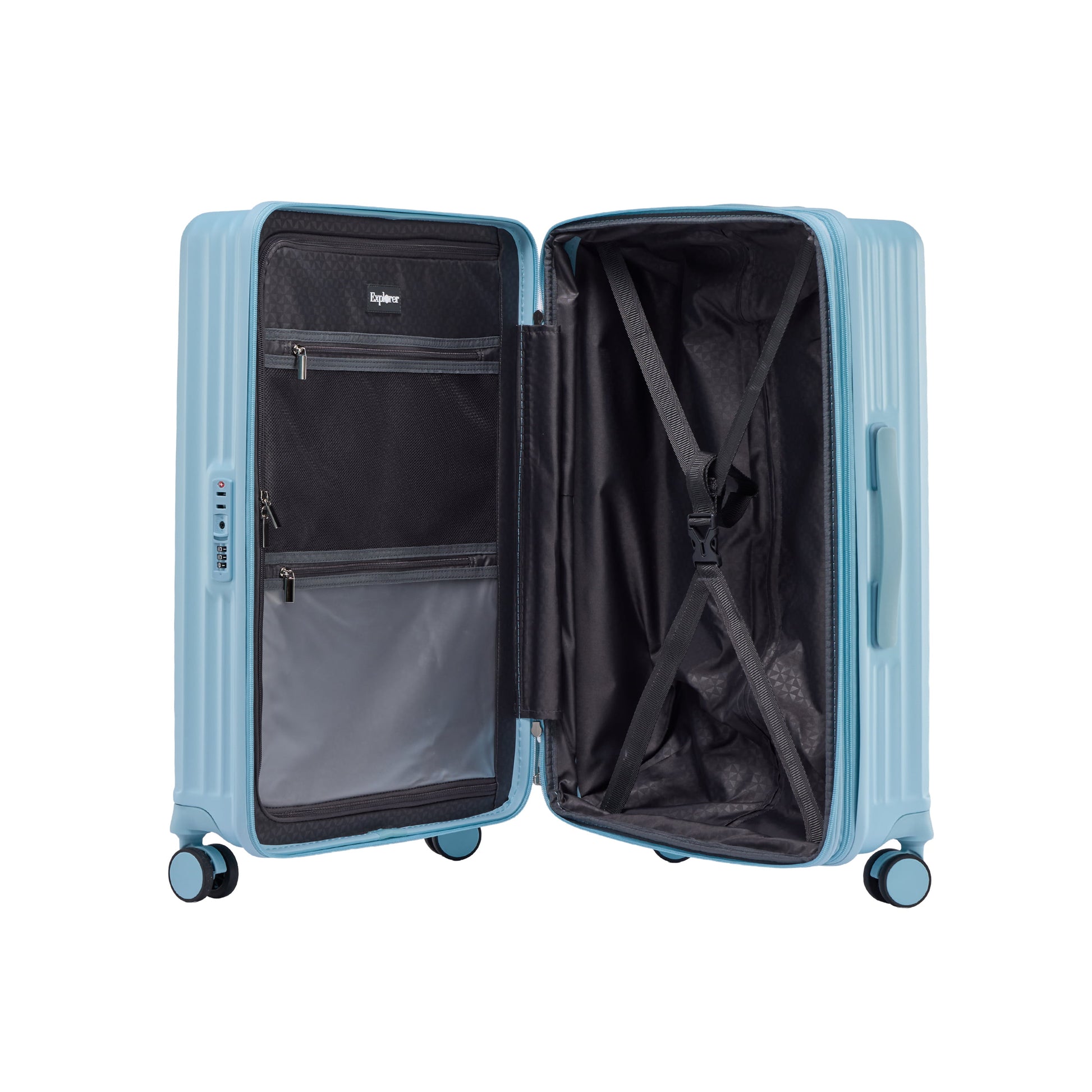 Explorer Luggage Explorer Latitude 3-Piece Expandable Luggage Set