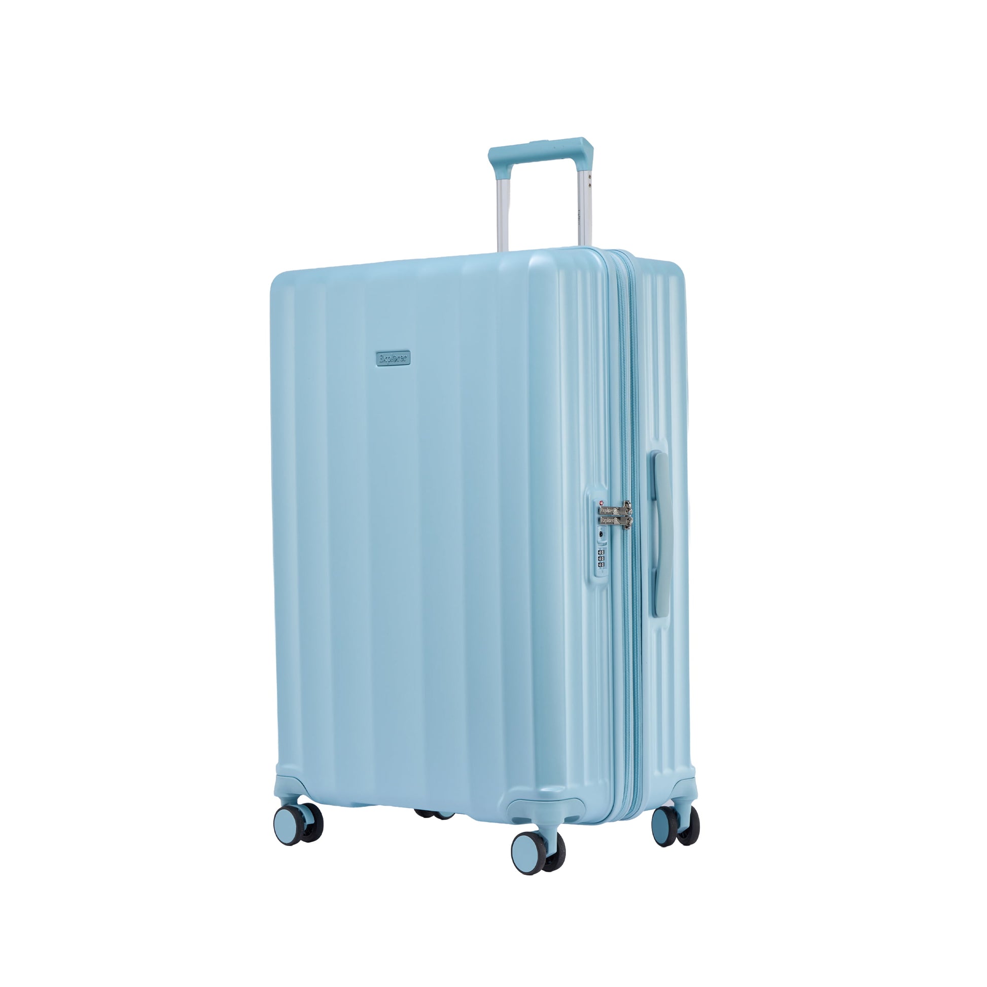 Explorer Luggage Light Blue Explorer Latitude Expandable Large Luggage