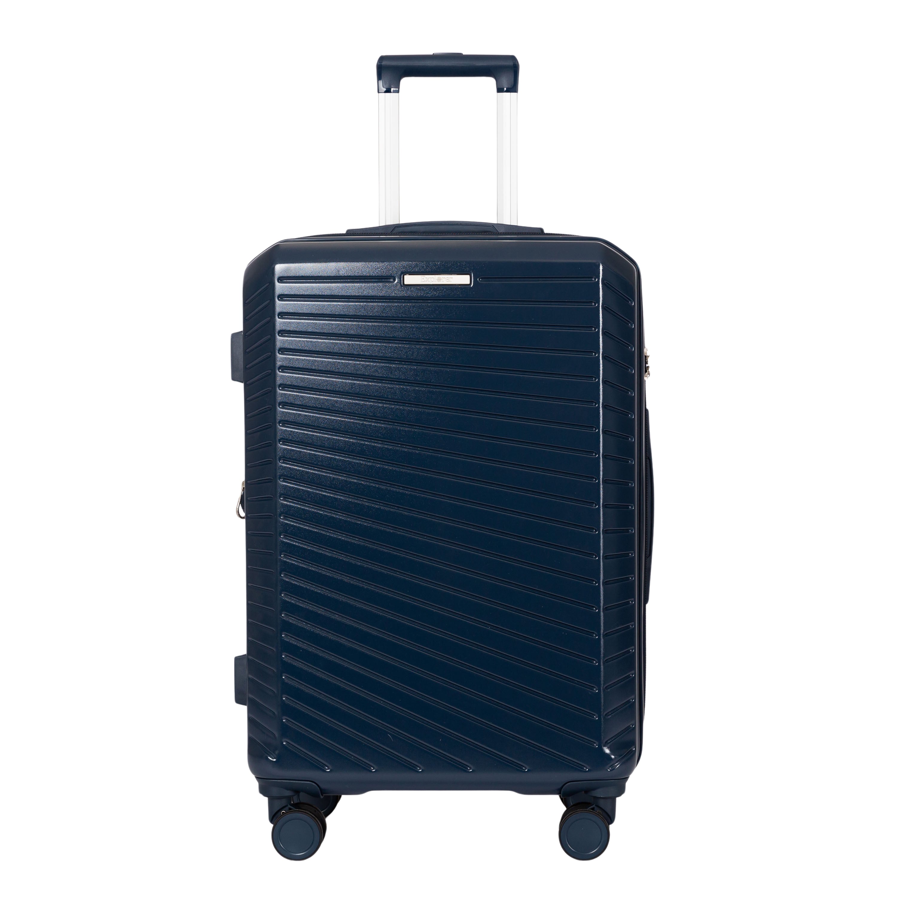 Explorer Luggage Navy Explorer Passport Anti-Theft Expandable Medium Luggage