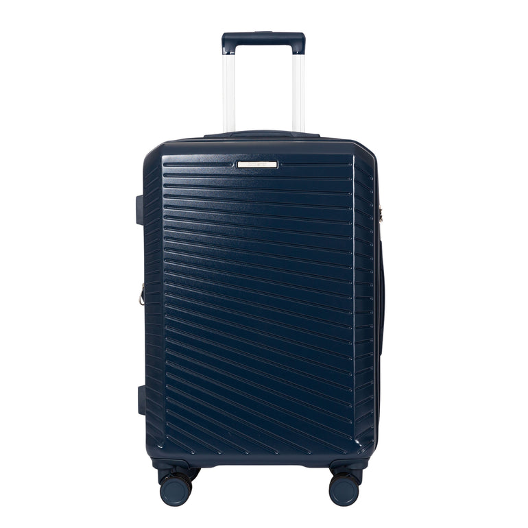 Explorer Luggage Navy Explorer Passport Anti-Theft Expandable Medium Luggage