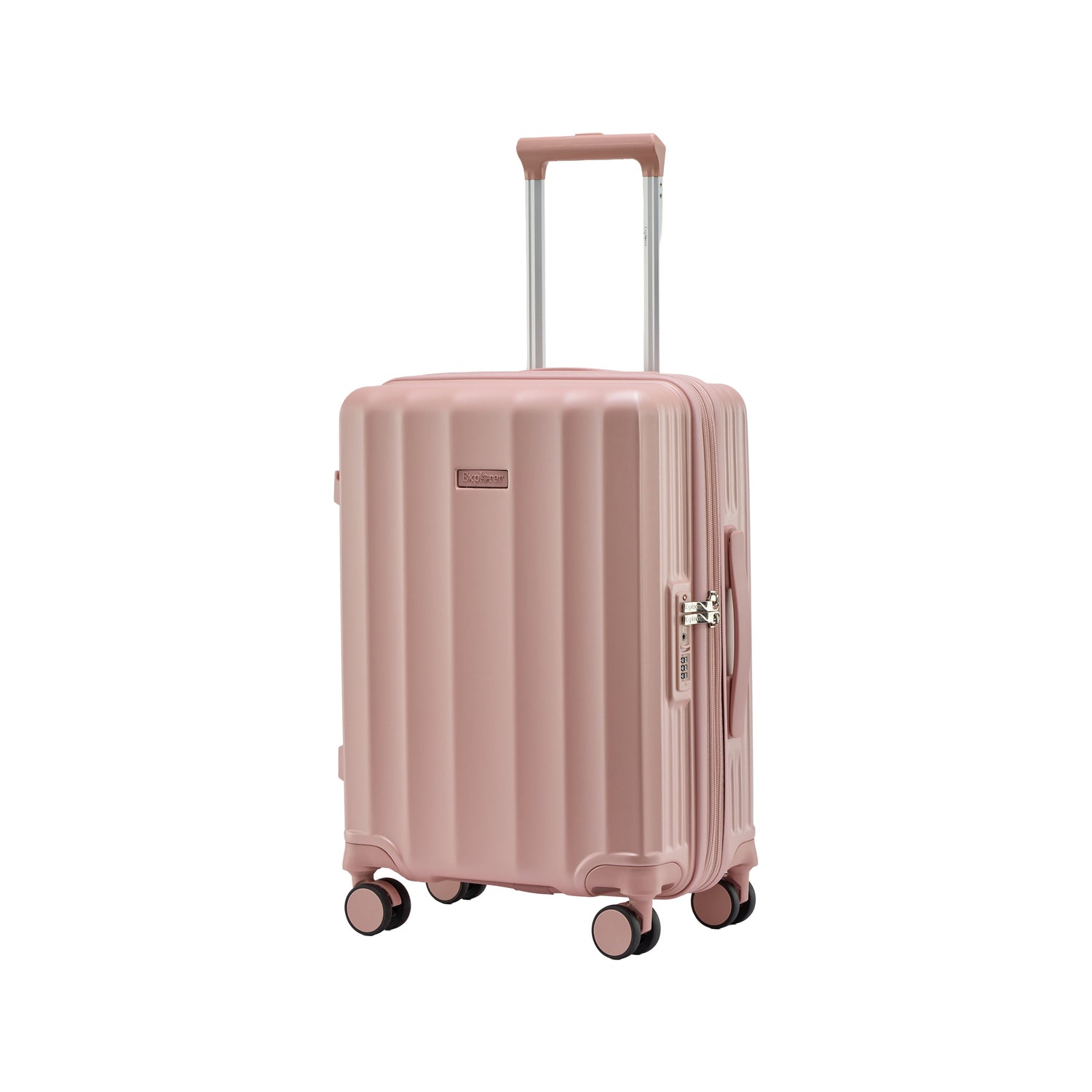 Explorer Luggage Pink Salt Explorer Latitude Expandable Carry-On Luggage