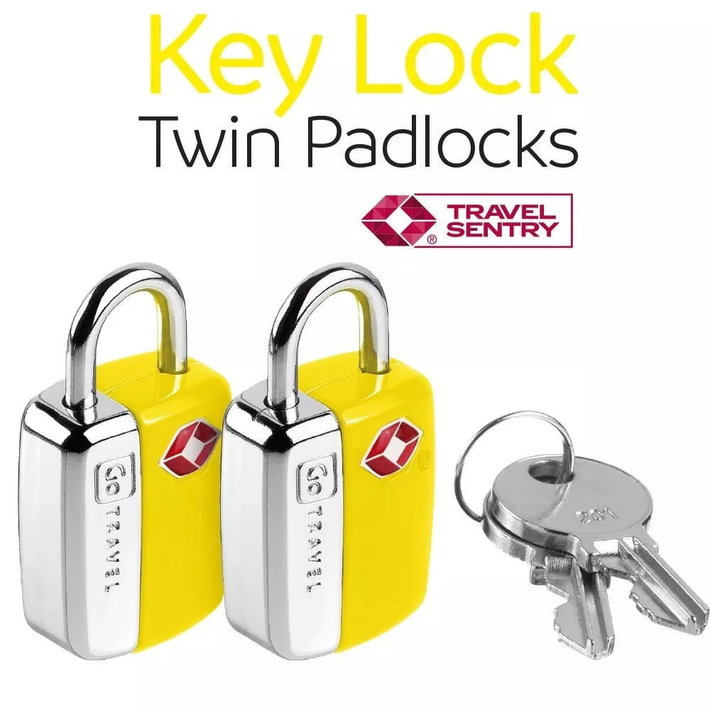Go Travel Locks Go Travel Key Lock Twin Padlocks TSA