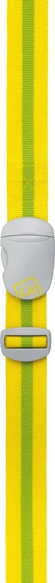 Go Travel Strap Yellow/Green Go Travel Luggage Strap