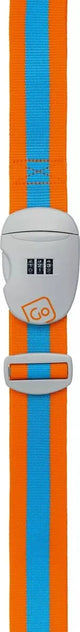 Go Travel Travel Accessories Blue/Orange Go Travel Combi Luggage Strap