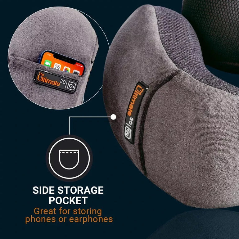 Go Travel Travel Accessories Dark Grey Go Travel Ultimate 3.0 Travel Pillow