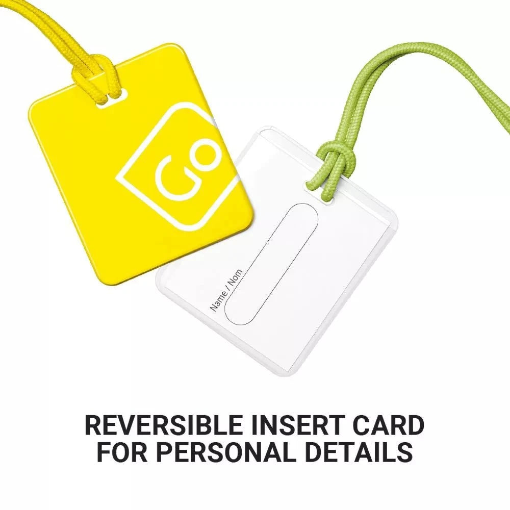 Go Travel Travel Accessories Go Travel Luggage Tags Twin Pack