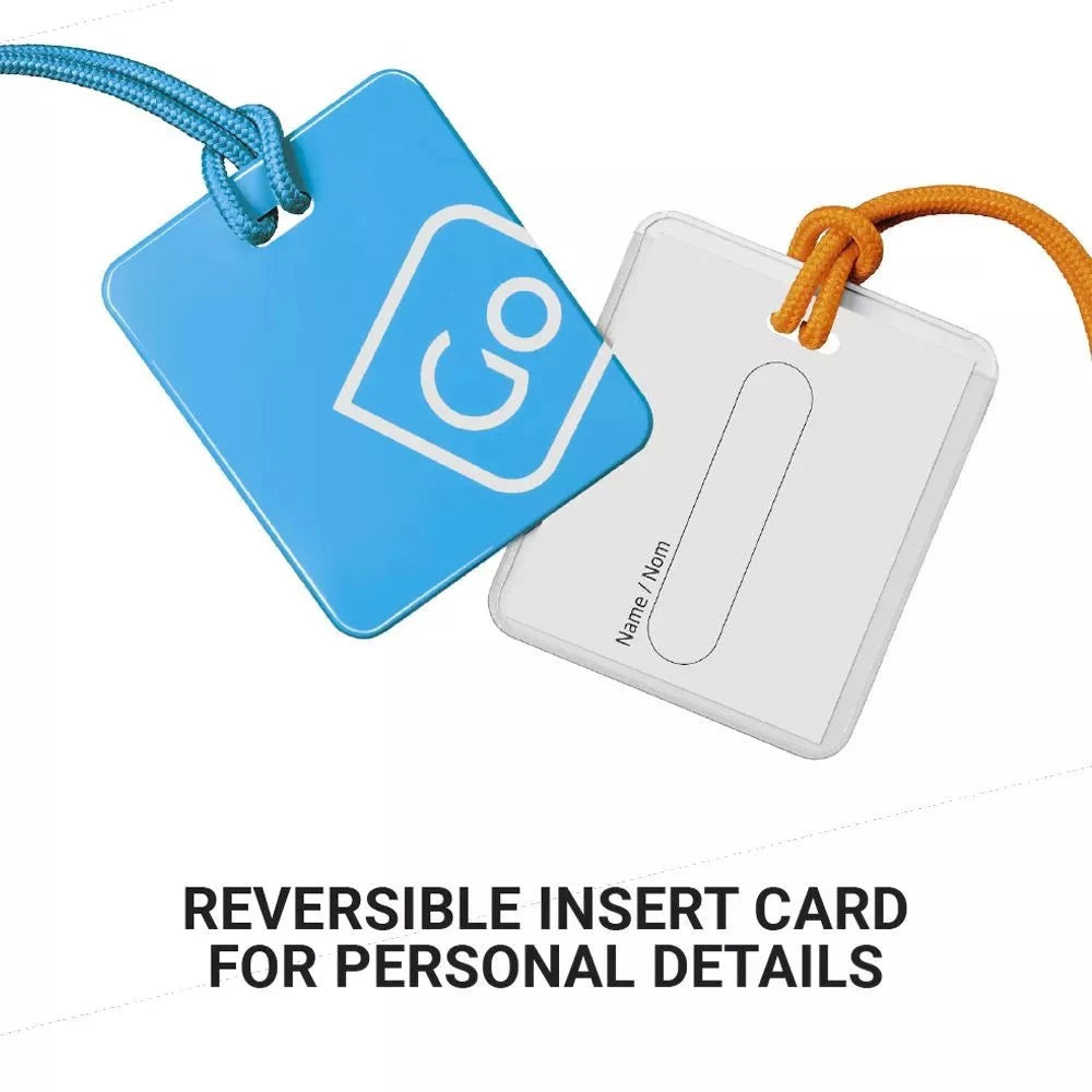 Go Travel Travel Accessories Go Travel Luggage Tags Twin Pack