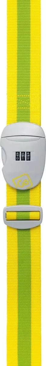 Go Travel Travel Accessories Yellow/Green Go Travel Combi Luggage Strap
