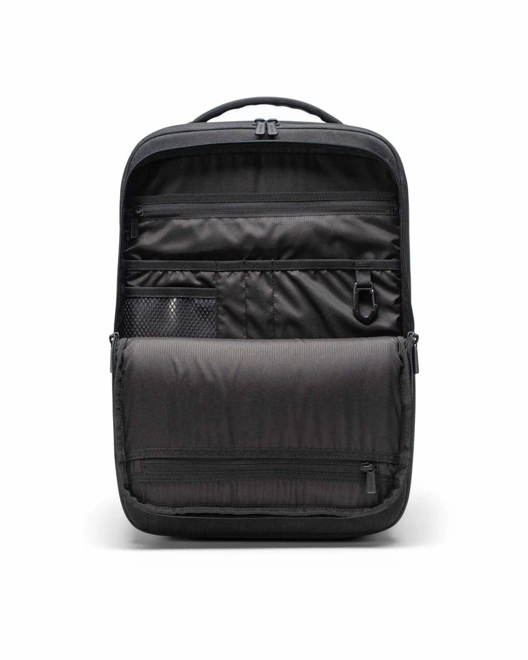 Herschel Backpacks Black Herschel Kaslo Travel Backpack Tech - Black