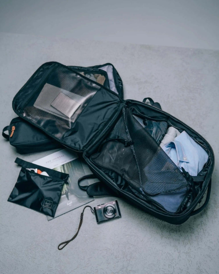 Herschel Backpacks Black Herschel Kaslo Travel Backpack Tech - Black