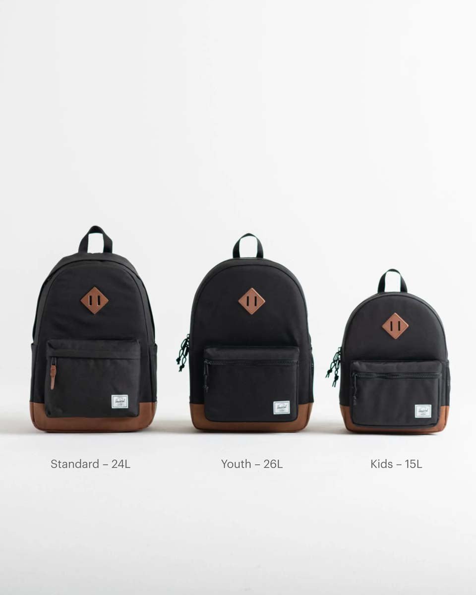 Herschel Backpacks Navy/Tan Herschel Heritage Backpack - Navy/Tan