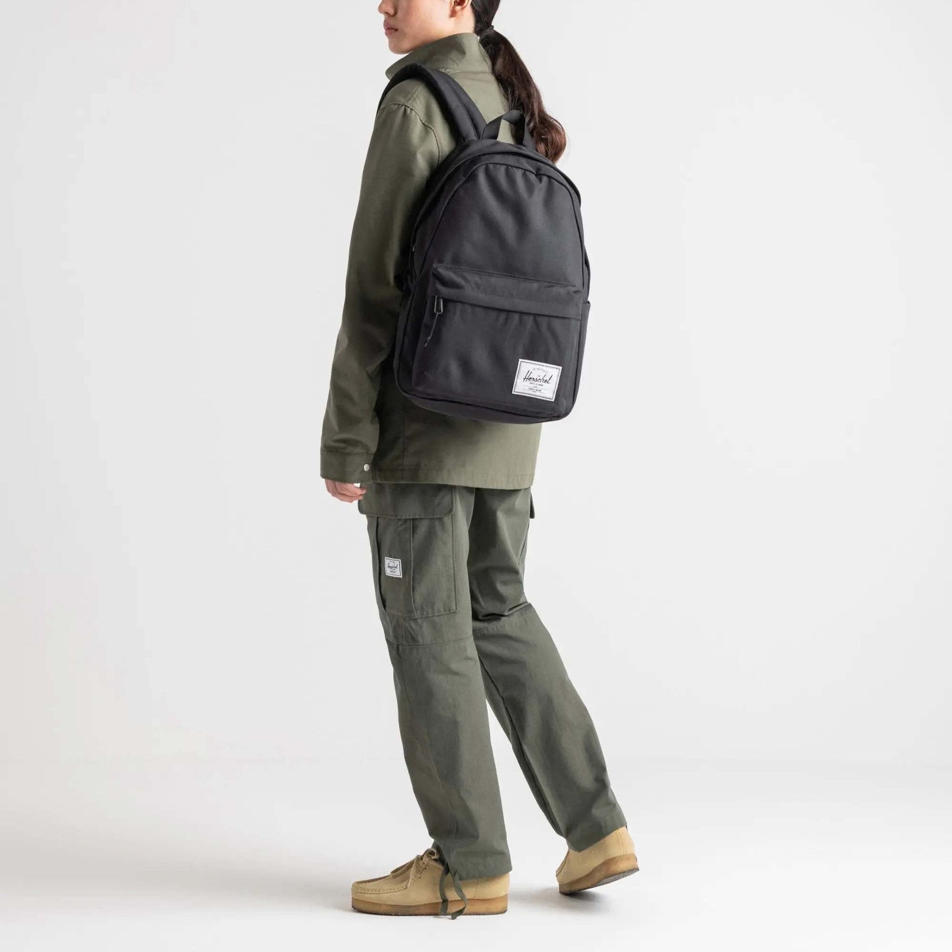 Herschel Backpacks Raven Crosshatch Herschel Classic XL Backpack - Raven Crosshatch