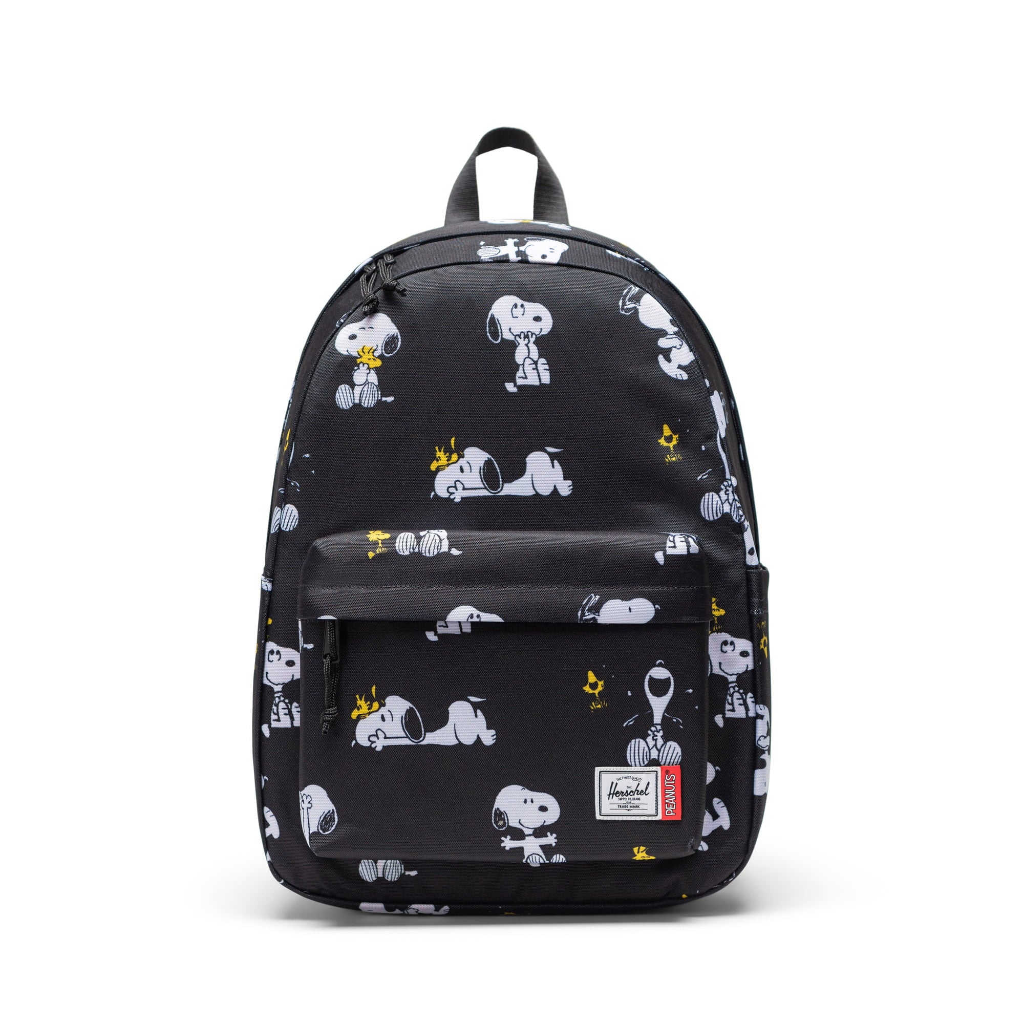 Herschel Backpacks Snoopy and Woodstock Black Herschel Peanuts Herschel Classic Backpack - Snoopy and Woodstock Black