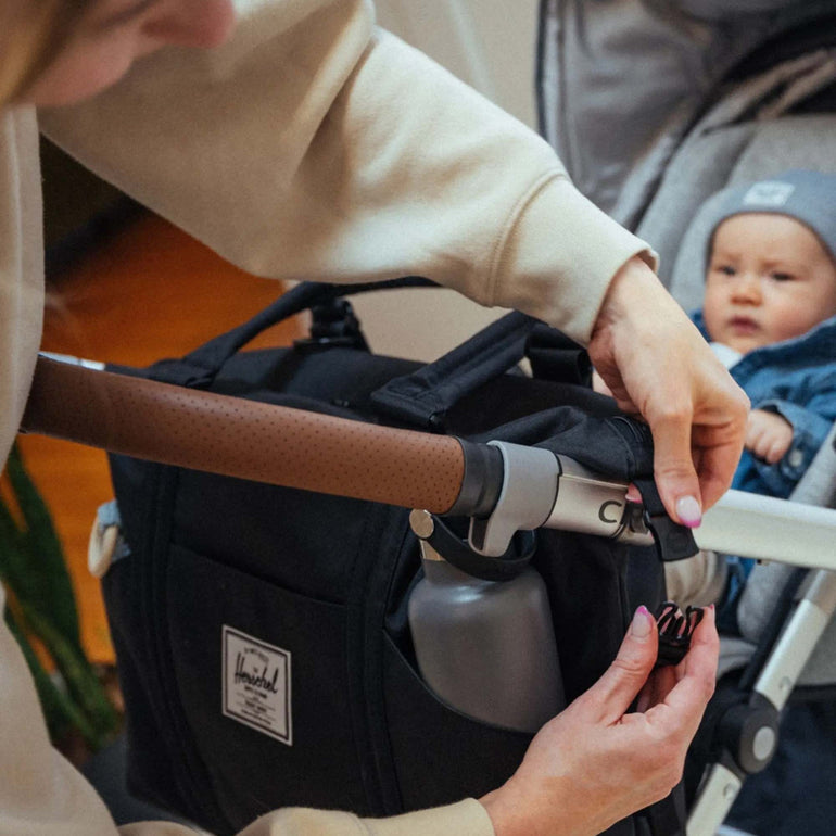 Herschel Diaper Bag Black Herschel Strand Duffle Diaper Bag - Black