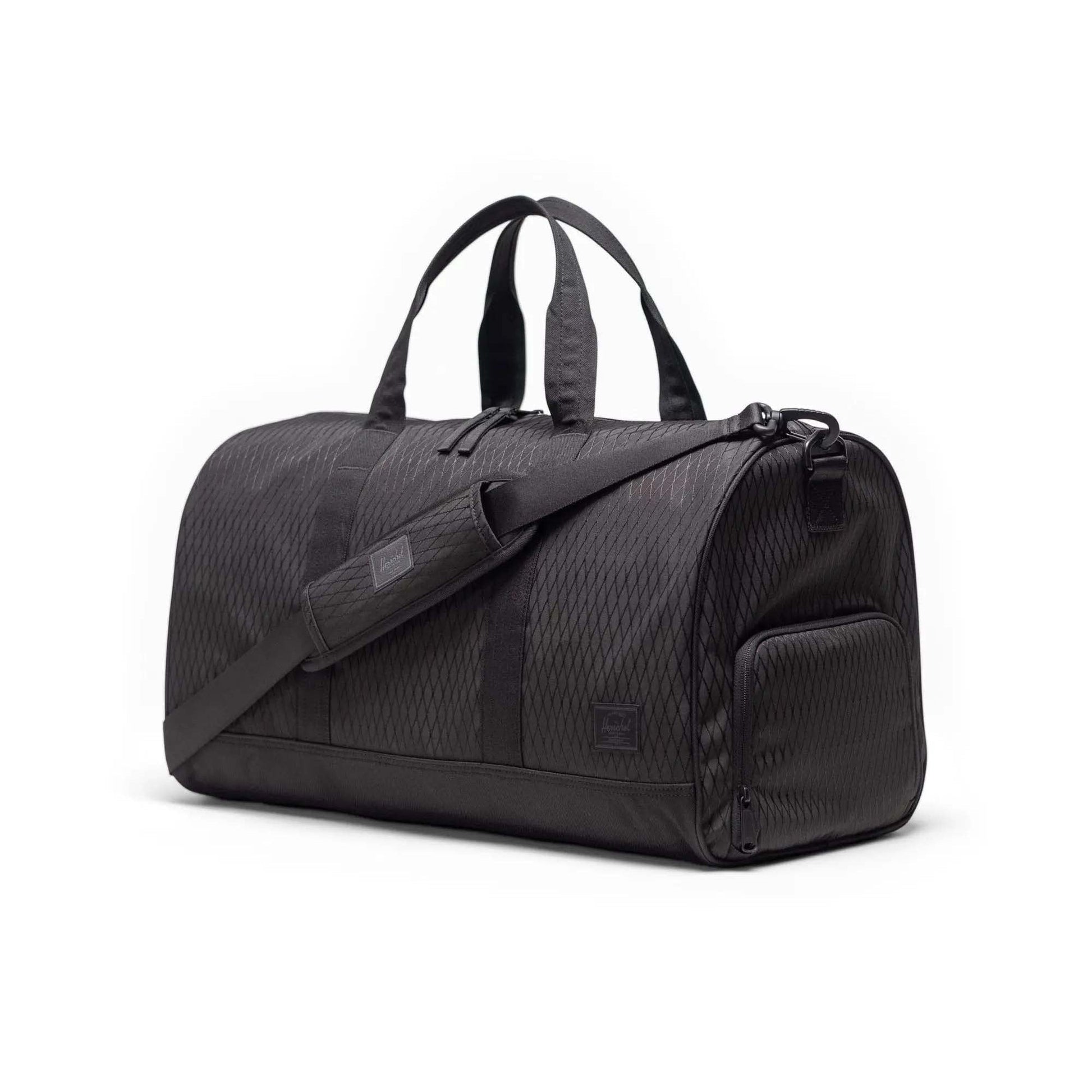 Herschel Duffles Black Diamond/Black Herschel Novel Duffle - Black Diamond/Black