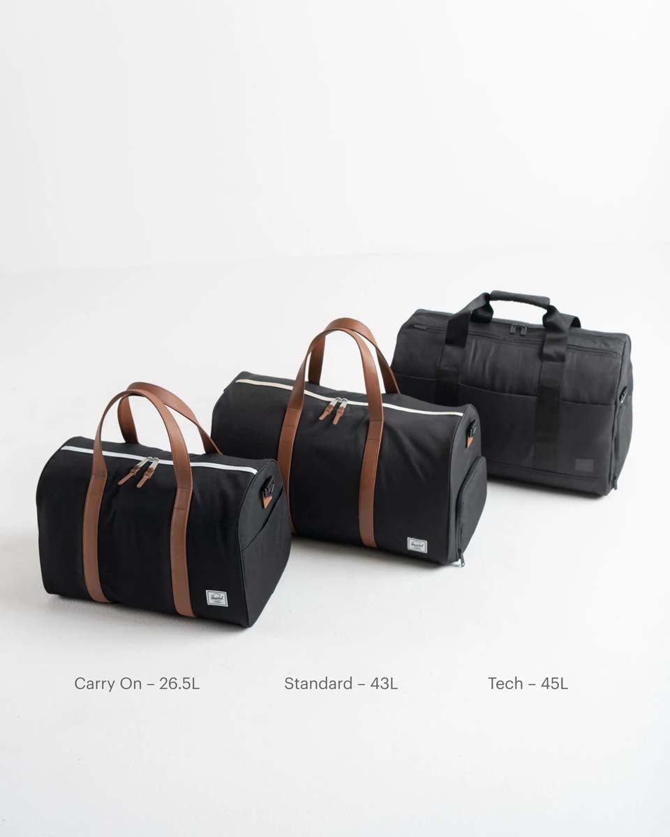 Herschel Duffles Black Herschel Novel Duffle - Black
