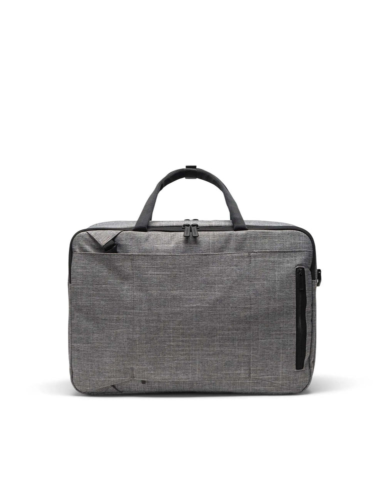 Herschel Duffles Raven Crosshatch Bowen Convertible Travel Duffle Tech - Raven Crosshatch