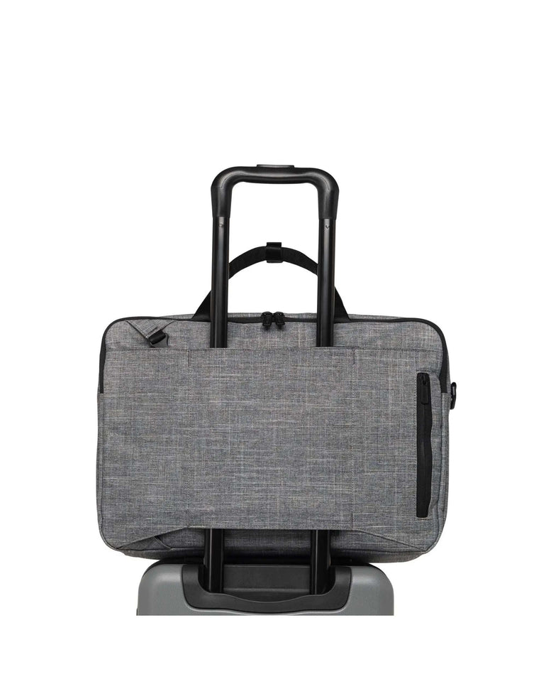 Herschel Duffles Raven Crosshatch Bowen Convertible Travel Duffle Tech - Raven Crosshatch