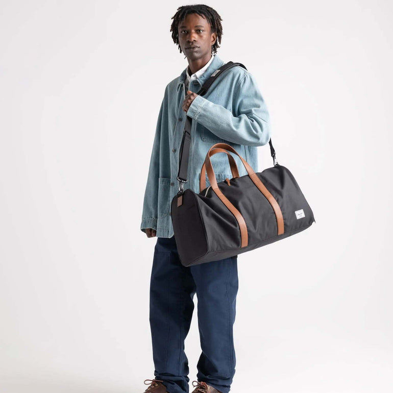 Herschel Duffles Woodland Camo/Black Label Herschel Novel Duffle - Woodland Camo/Black Label