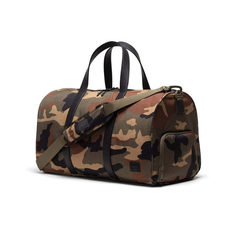 Herschel Duffles Woodland Camo/Black Label Herschel Novel Duffle - Woodland Camo/Black Label