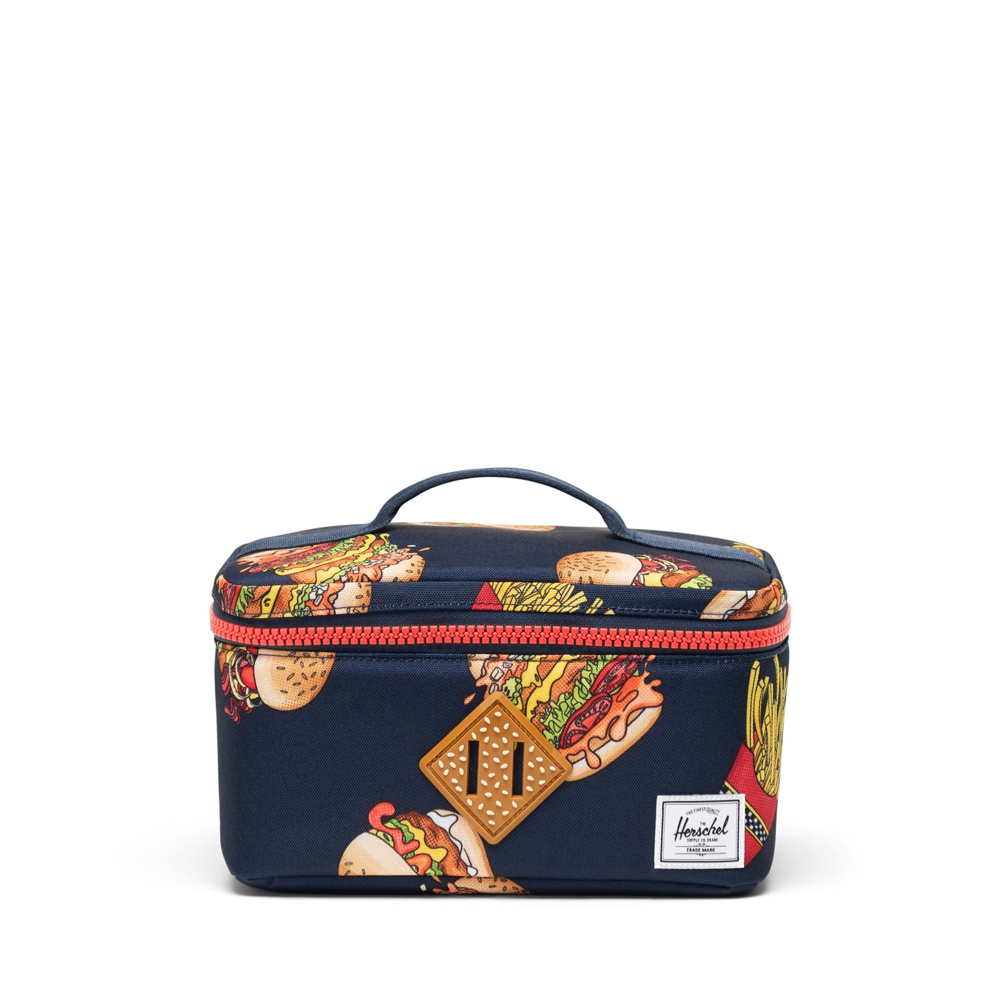 Herschel Lunch Bag Burgers and Fries Herschel Heritage Lunch Box Little Herschel - Burgers and Fries