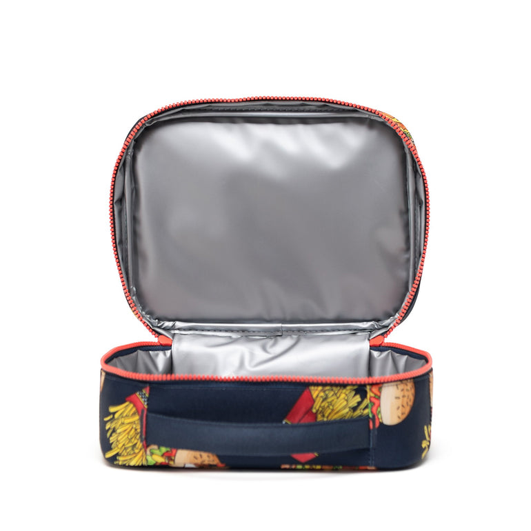 Herschel Lunch Bag Burgers and Fries Herschel Pop Quiz Lunch Box Little Herschel - Burgers and Fries