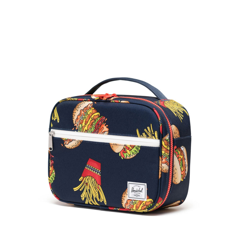 Herschel Lunch Bag Burgers and Fries Herschel Pop Quiz Lunch Box Little Herschel - Burgers and Fries