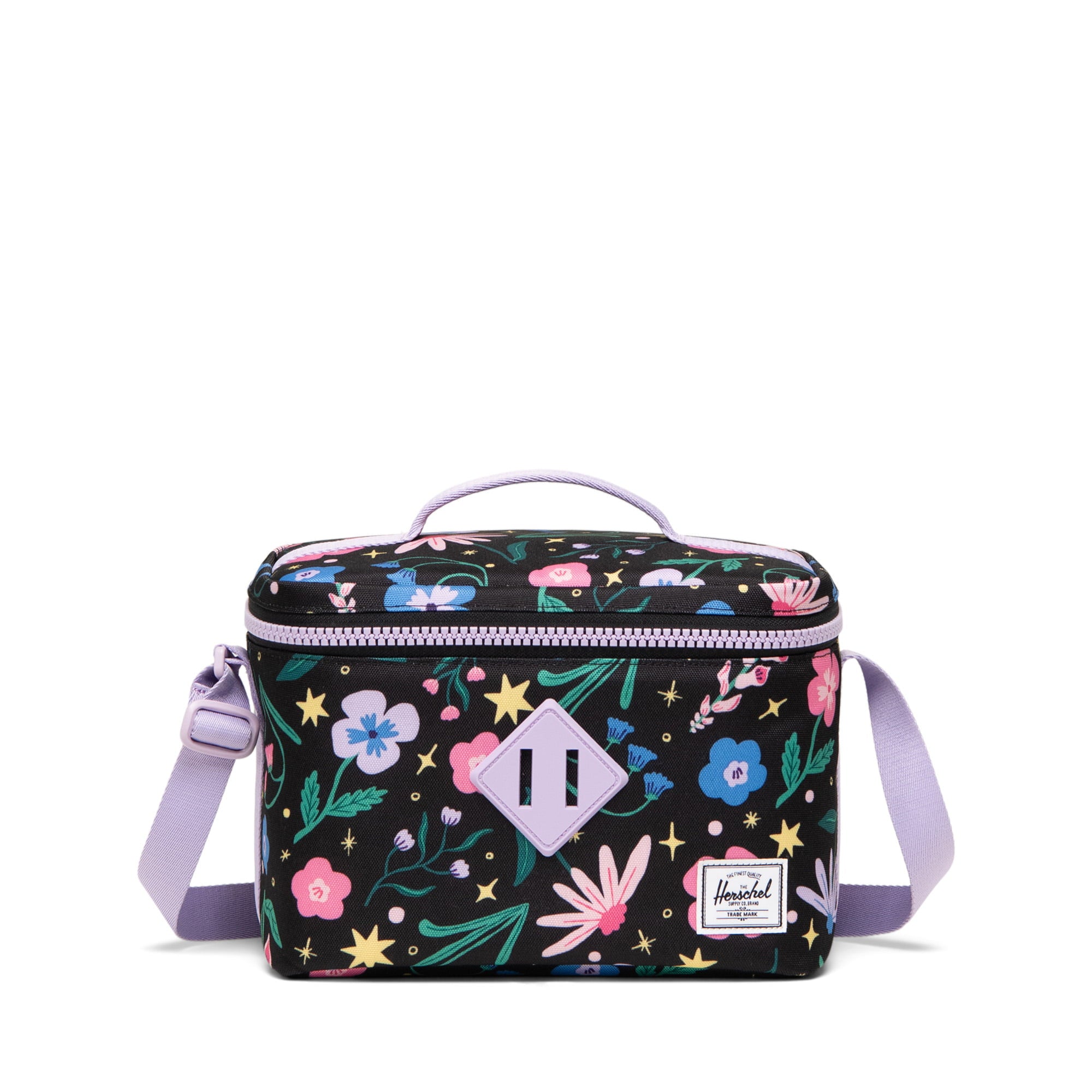 Herschel Lunch Bag Enchanted Garden Herschel Heritage Crossbody Lunch Box LH - Enchanted Garden
